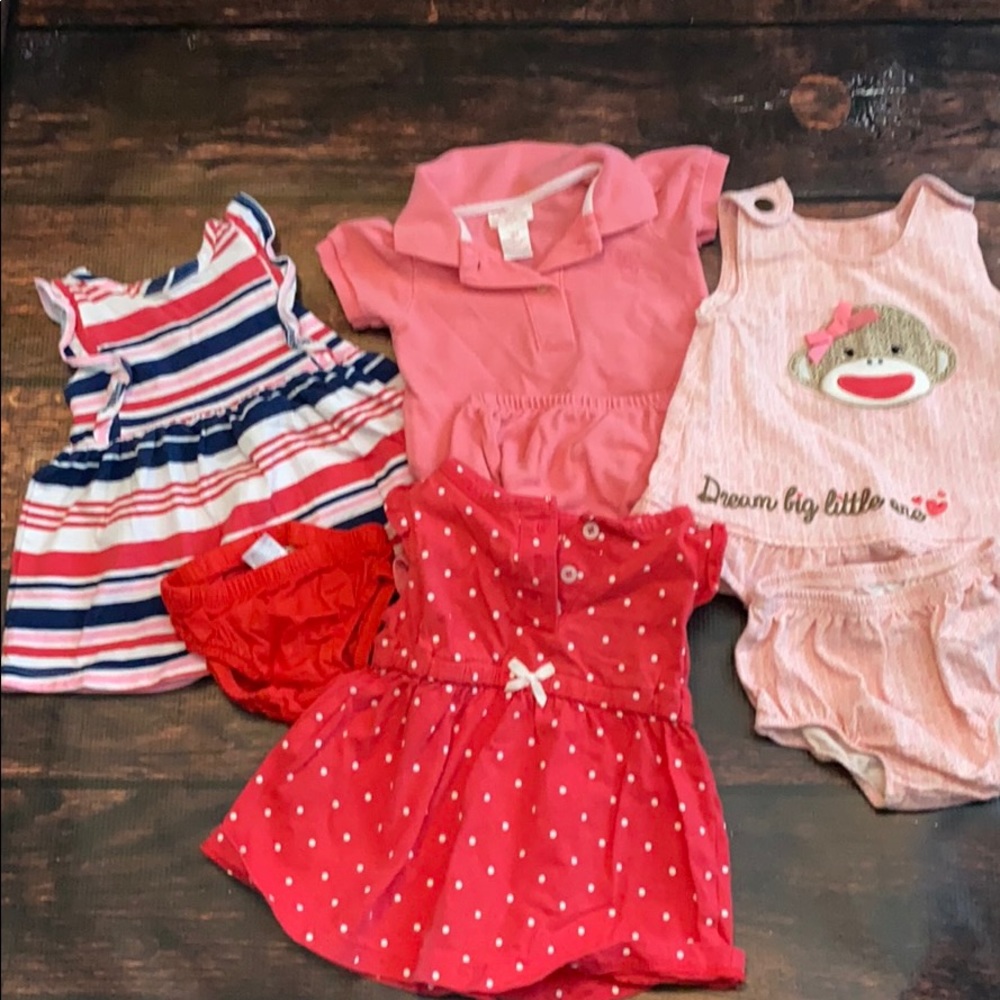 Lot of 3 month summer dresses